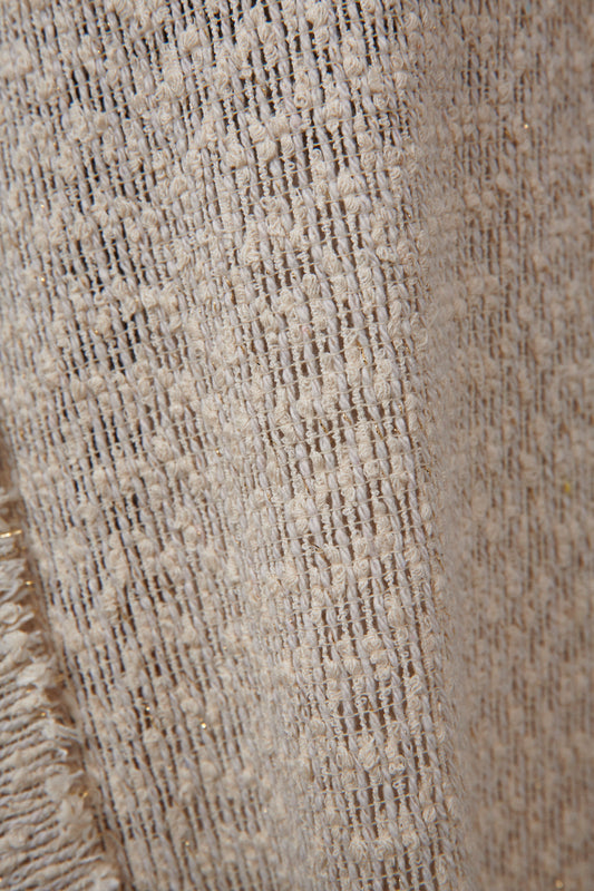 S0593 - BOUCLÉ DE ALGODÓN CON HILO DE LUREX