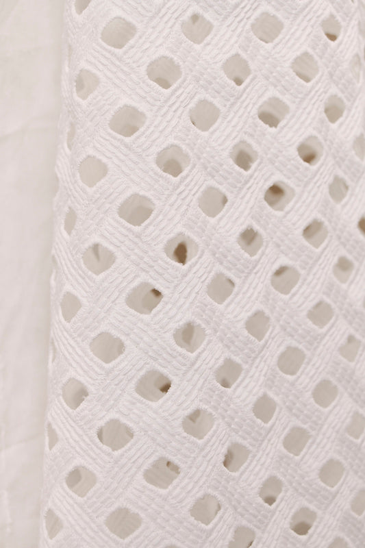 S0539 VOILE GUIPIURE BORDADA