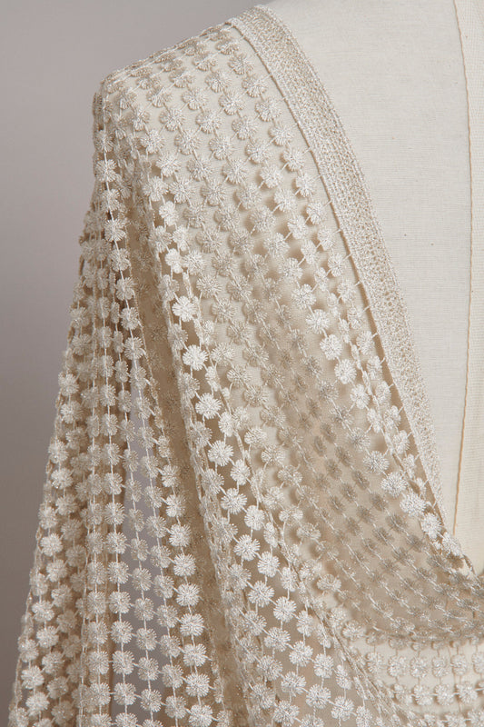 S0566 - GUIPIURE CON HILOS DE LUREX