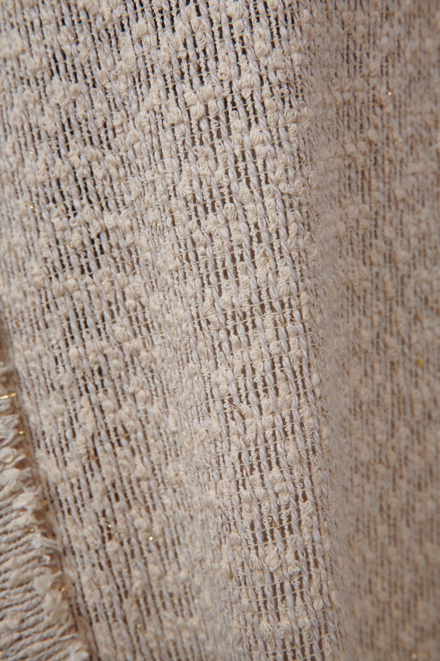 S0593 - BOUCLÉ DE ALGODÓN CON HILO DE LUREX
