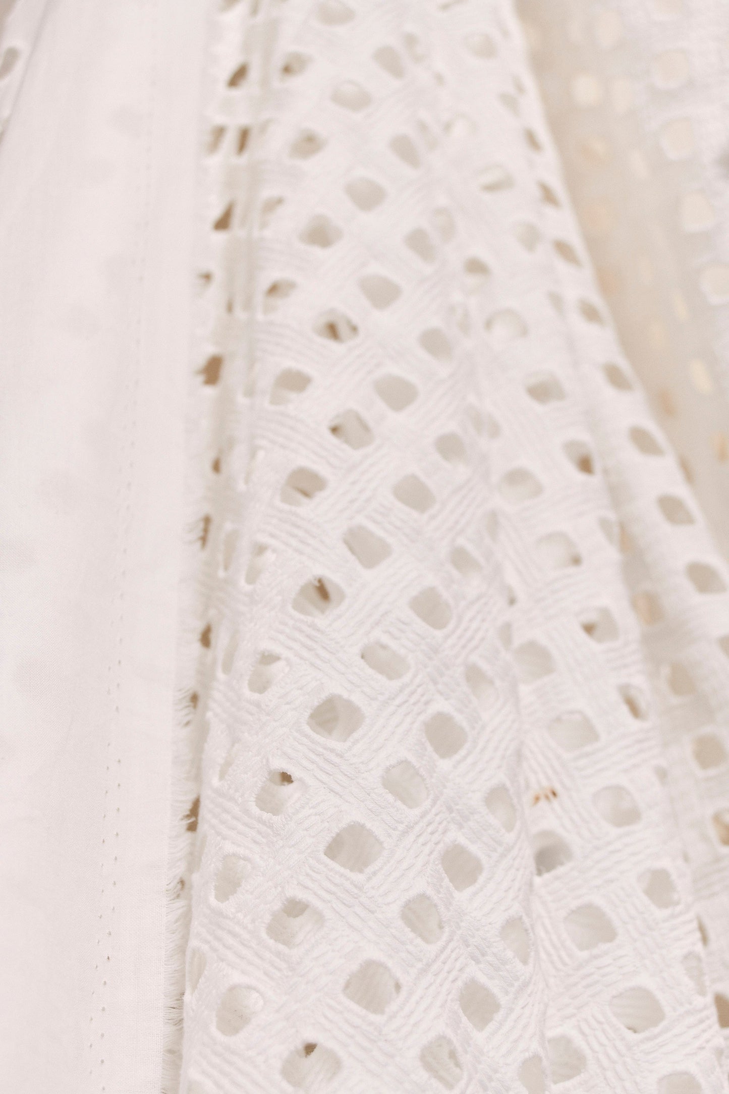 S0539 VOILE GUIPIURE BORDADA