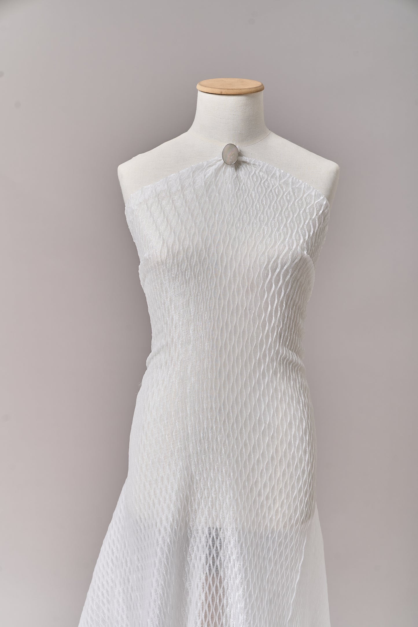 S0703 ORGANZA PLISADA