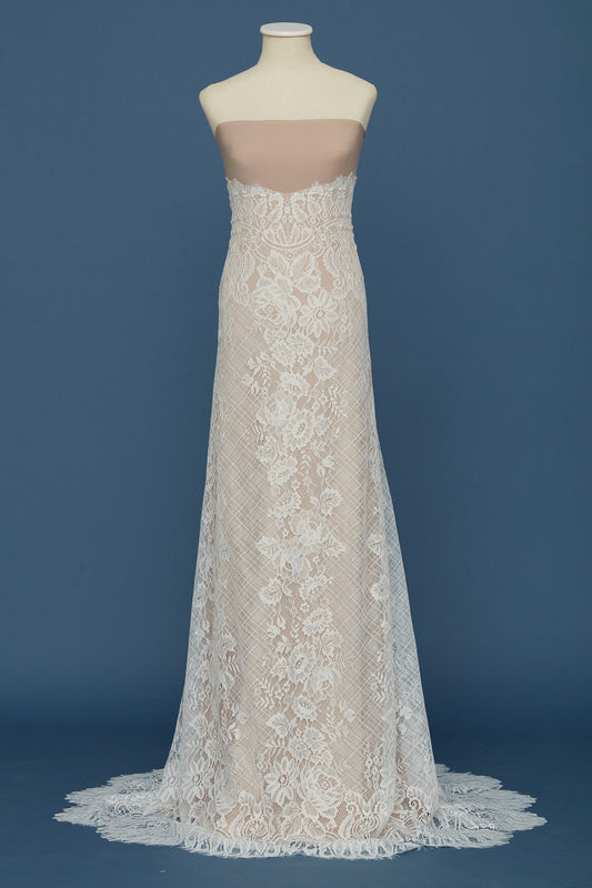 S0387 CHANTILLY EMBROIDERY LACE