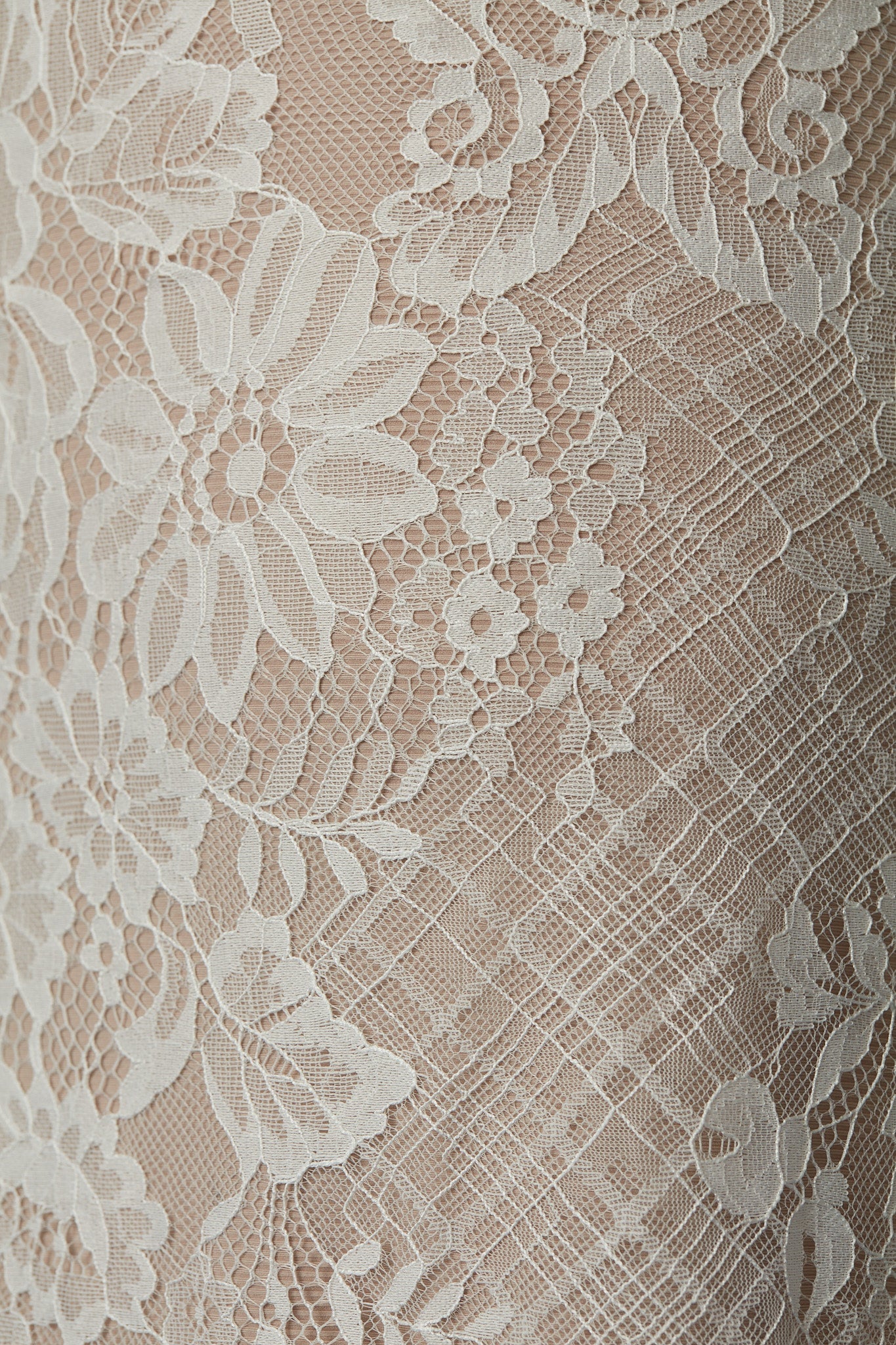 S0387 CHANTILLY EMBROIDERY LACE